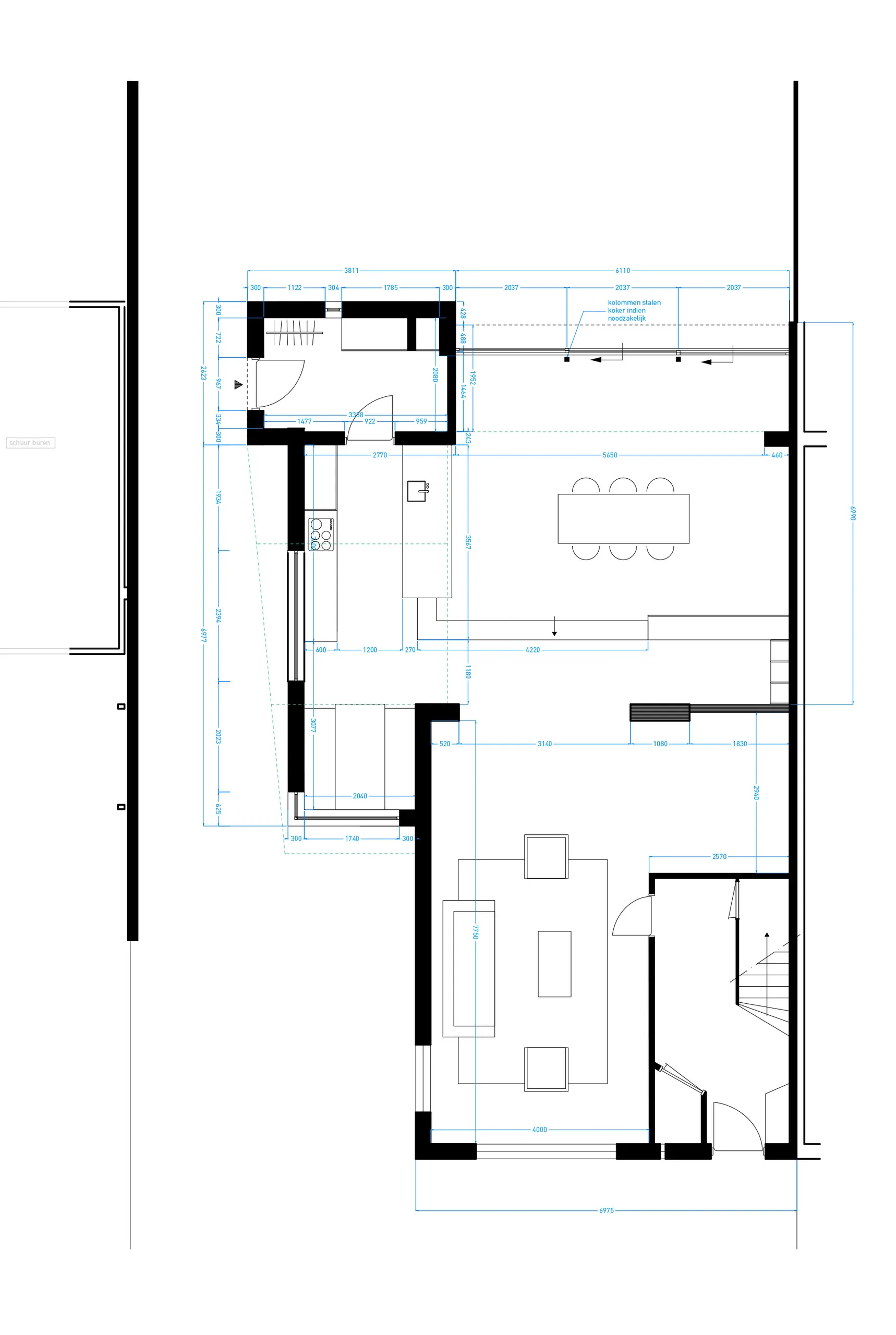JEB architecten 211004 - RL23 - Versie A 1-100 ZW