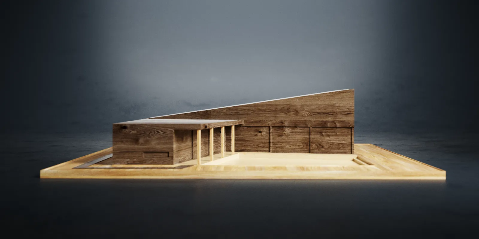 JEB architecten_Komorebi-vrijstaande particuliere gezinswoning_maquette-Recovered