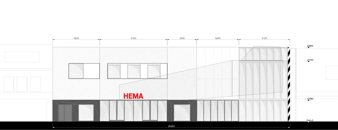 Jeb architecten_Ontwerp Hema Heereveen 01