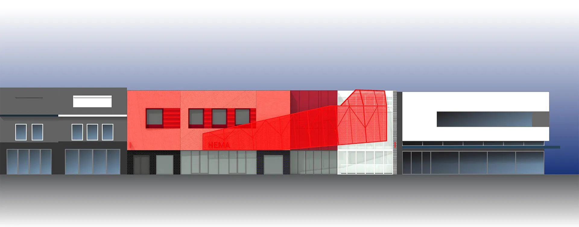 Jeb architecten_Ontwerp Hema Heereveen 14