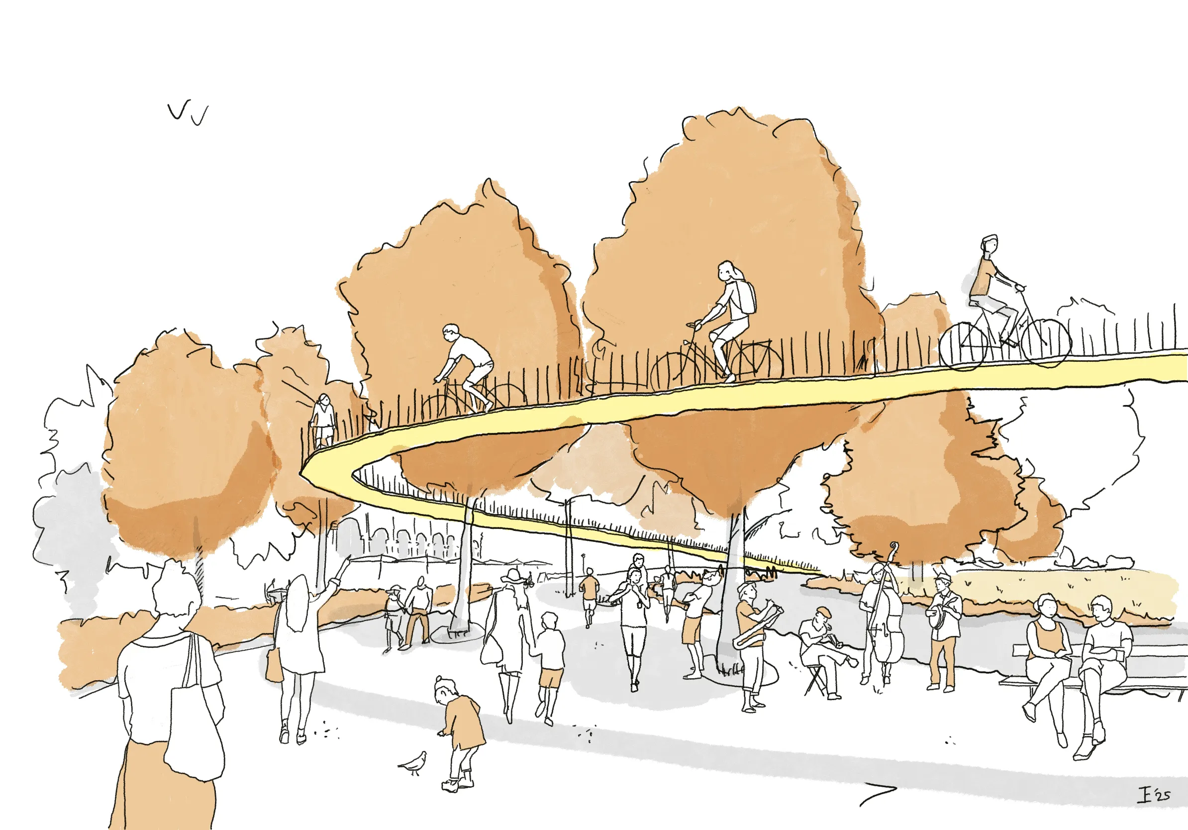 jeb architecten bikespace vondelpark skybike Untitled_Artwork3